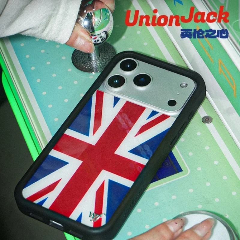 ファッションワイルドフラワーINSユニオンジャックiPhon - Phone Cases Uk のレビューと価格