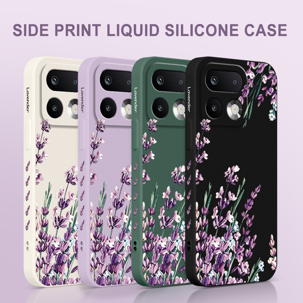 ラベンダー柄のスマホケース、Oppo Realme 16 1 - Phone Cases Silicone のレビューと価格