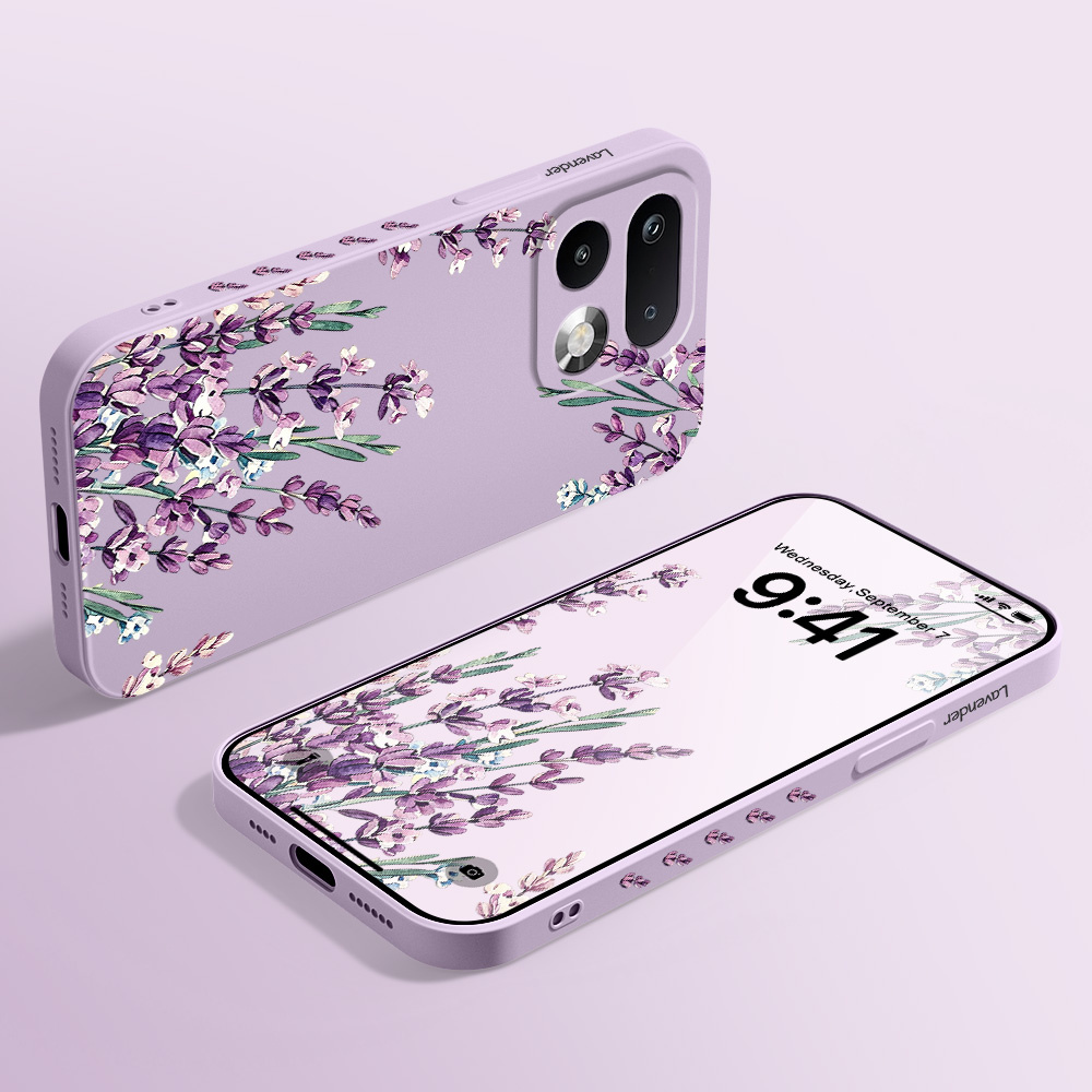 ラベンダー柄のスマホケース、Oppo Realme 16 1 - Phone Cases Silicone のレビューと価格