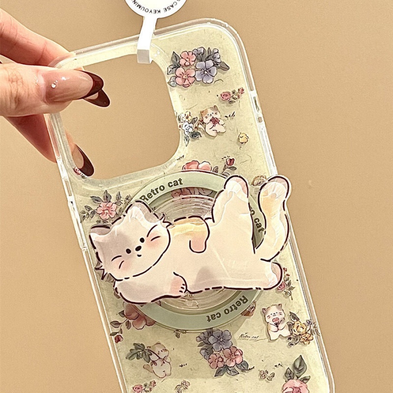 韓国かわいいキティ Magsafe 電話磁気 Griptok - Phone Cases Quirky のレビューと価格