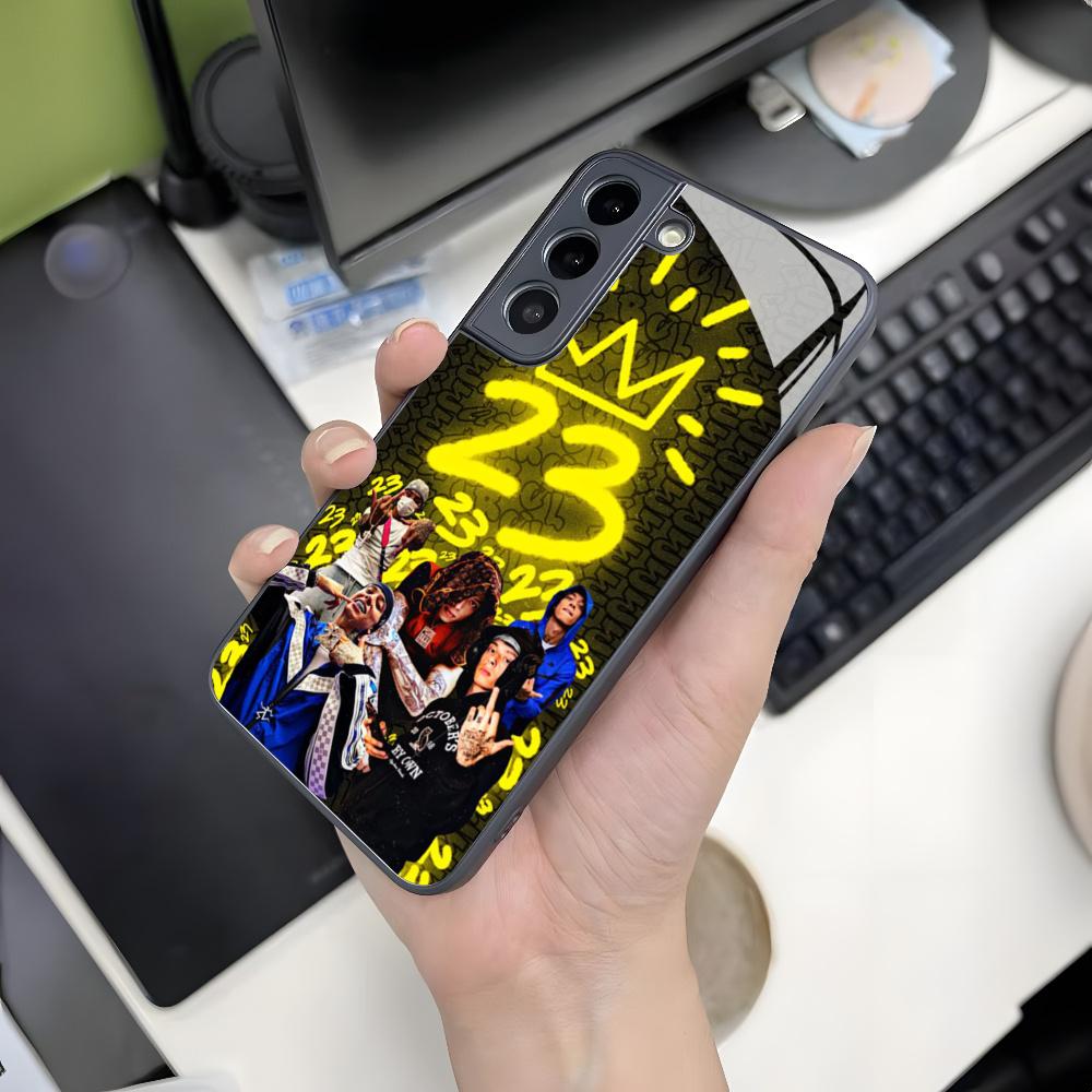 セントラルシー イギリスのラッパー風スマホケース サムスン  - Phone Cases Uk のレビューと価格