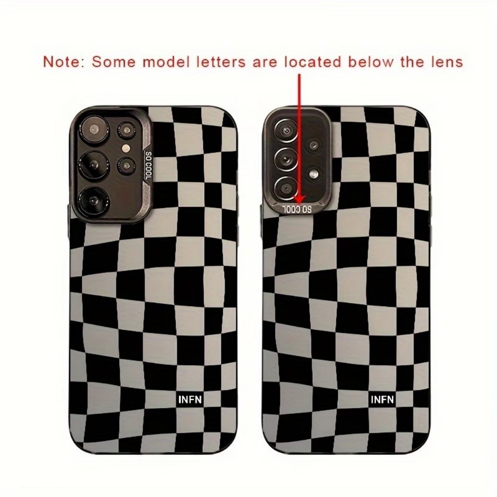 チェッカーボード柄スマホケース Samsung Galaxy - Phone Cases For Samsung S21 5G のレビューと価格