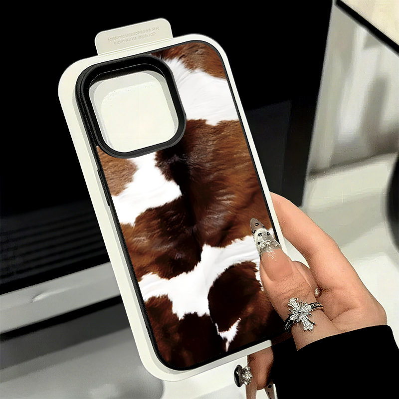 耐衝撃ブラックレオパードライチテクスチャソフトフォンケース  - Phone Cases Leopard Print のレビューと価格