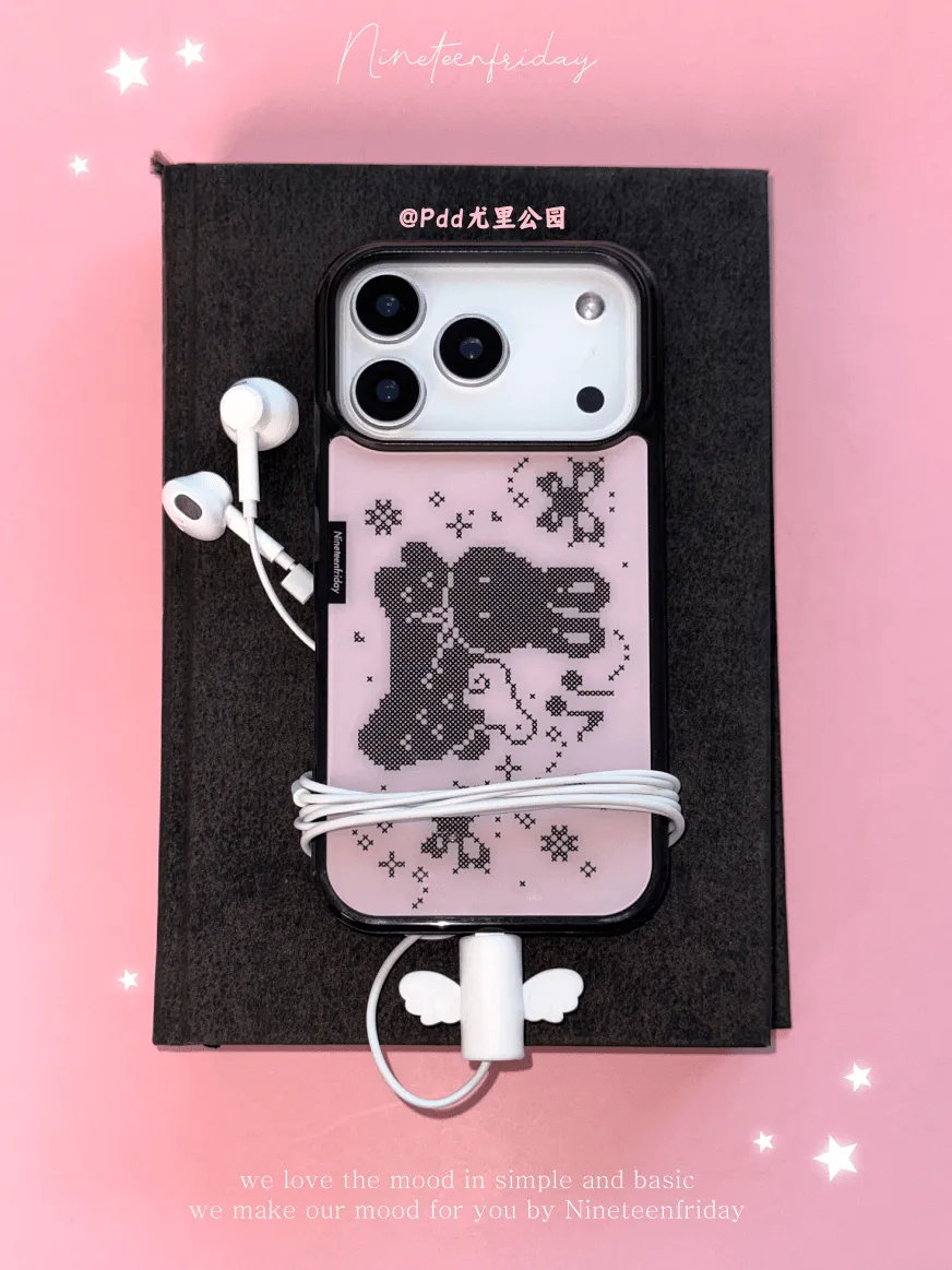 韓国の可愛い女の子用ウサギの羽ピンクのキュートなスマホケース - Phone Cases Xr Cute のレビューと価格