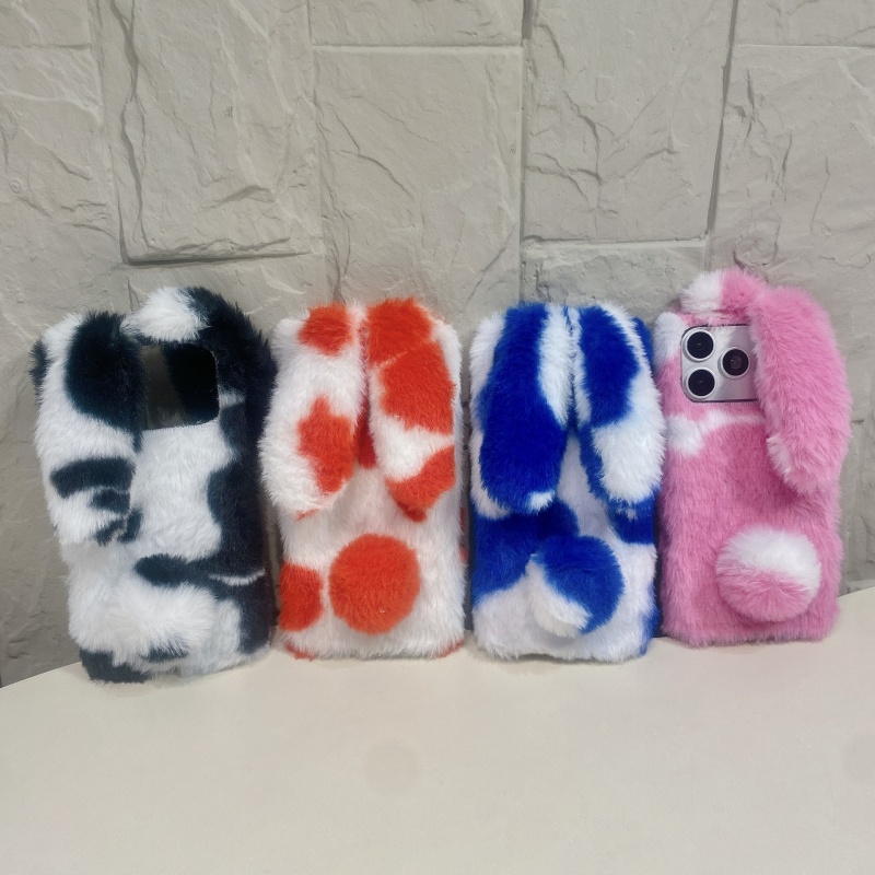 可愛いウサギデザインのふわふわスマホケース iPhone 1 - Phone Cases Iphone 17 Pro Max のレビューと価格