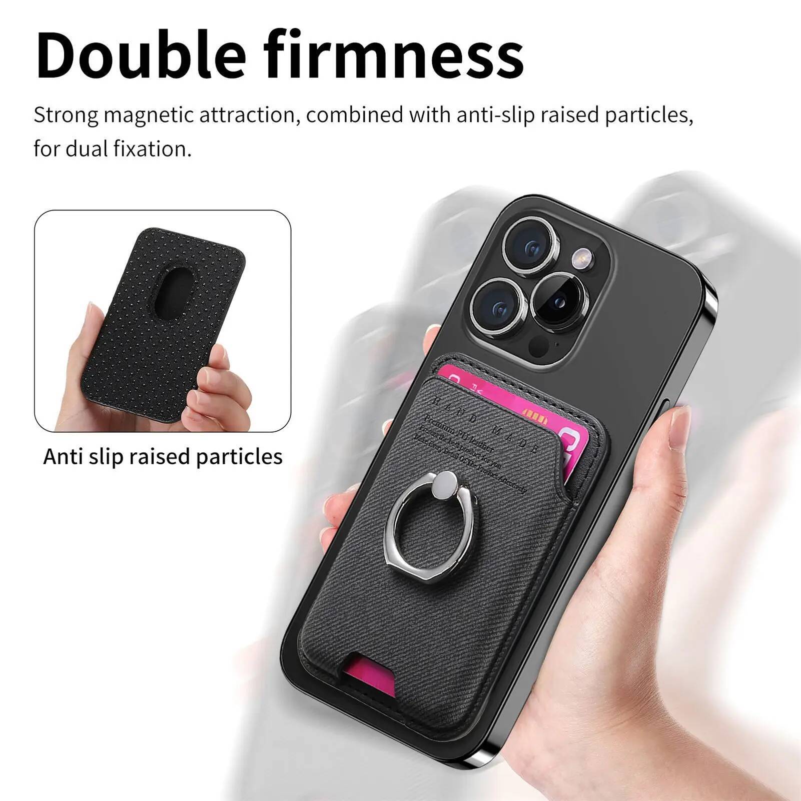 OUIO 滑り止め電話カードバッグ Magsafe 磁気電話 - Phone Cases That Hold Cards のレビューと価格