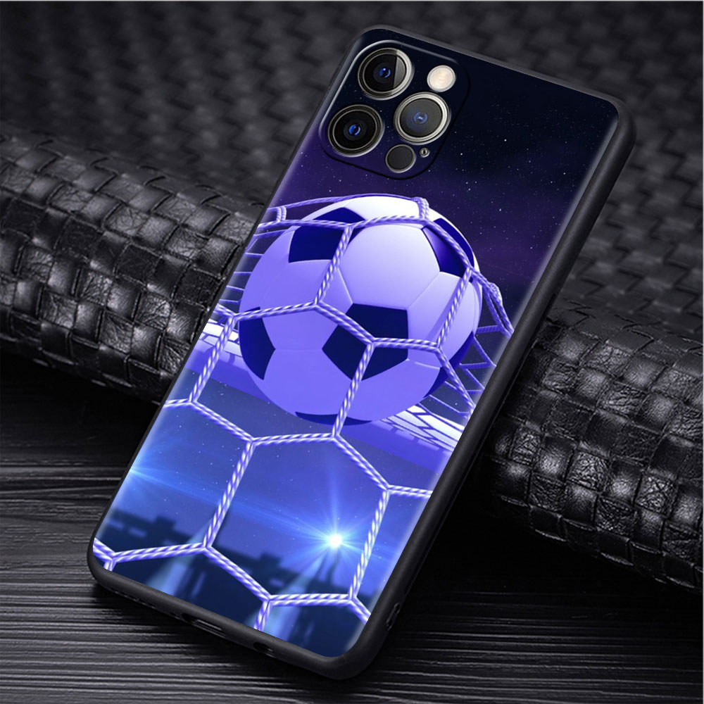 サッカーサッカーケース Apple iPhone 14 15 - Phone Cases Jersey のレビューと価格