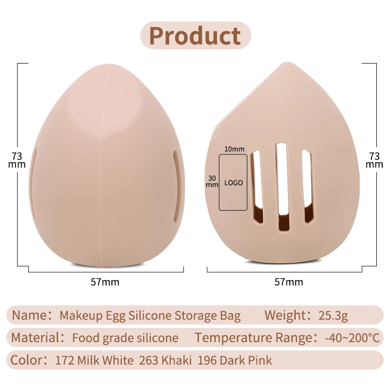 1 個メイクスポンジホルダー環境に優しいシリコーン多穴美容卵 - Phone Cases The Dairy のレビューと価格