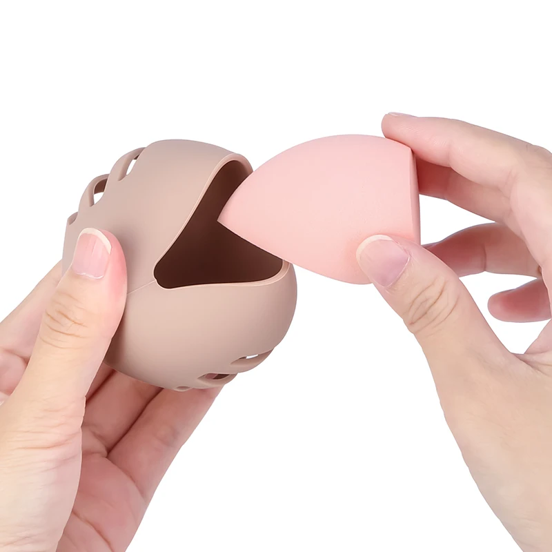 1 個メイクスポンジホルダー環境に優しいシリコーン多穴美容卵 - Phone Cases The Dairy のレビューと価格