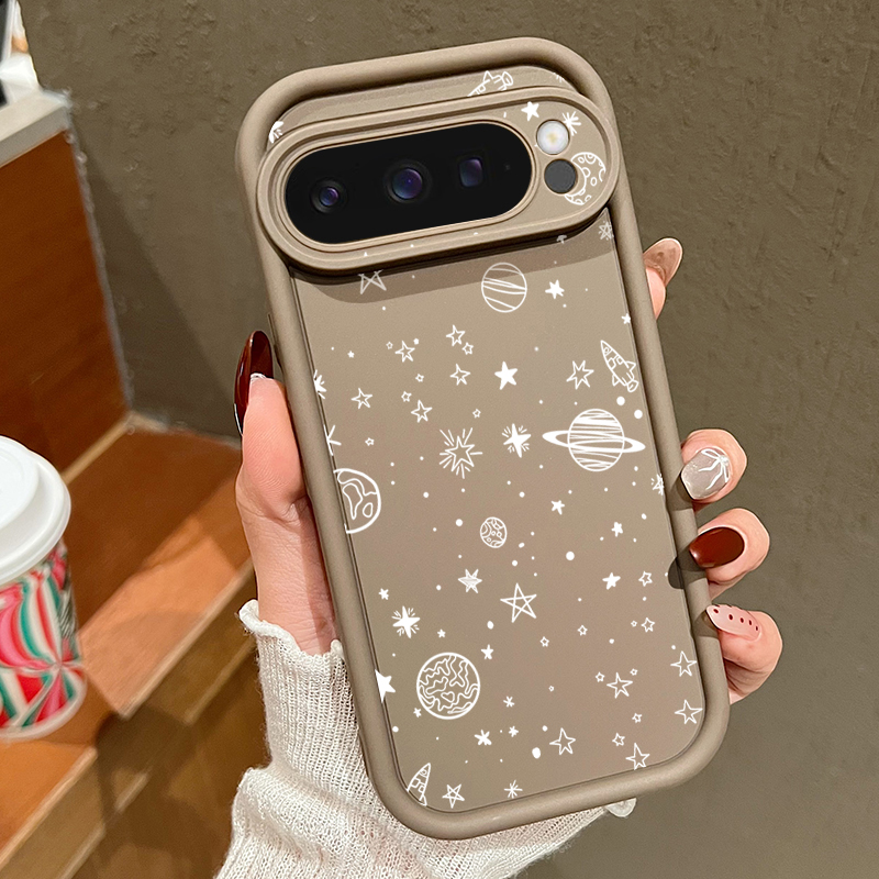 輝く星月柄スマホケース Google Pixel 10 9  - Phone Cases Pixel 9A のレビューと価格