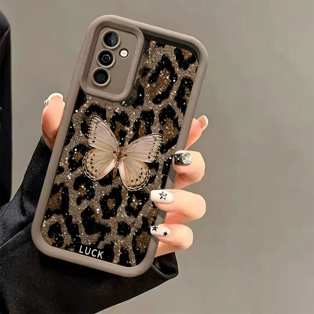 落下防止ソフトTPUスマホケース Samsung Galax - Phone Cases Leopard Print のレビューと価格